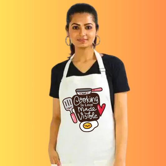 Cooking is Love made visible Chef Apron | Mother's Day Gift
