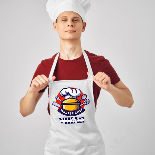 Master Chef Personalized Unisex Chef's Apron