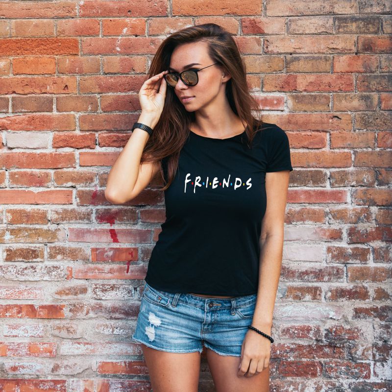 F.R.I.E.N.D.S Theme T-Shirt for Women – T Bhai