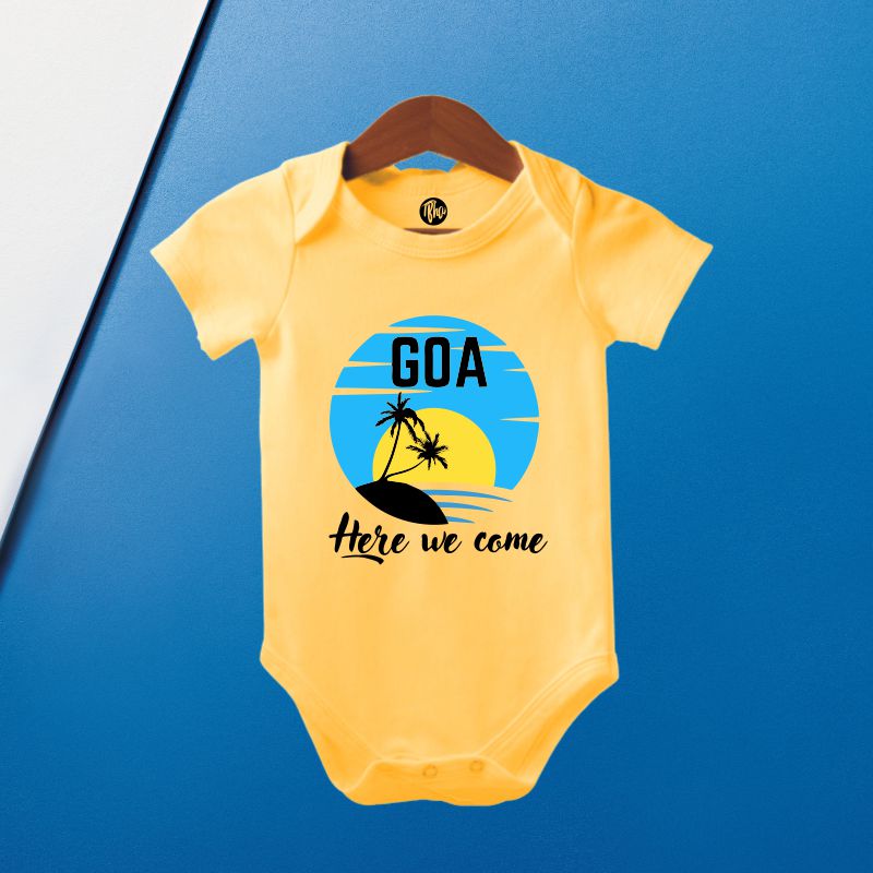 Goa Here We Come Vacation T-Shirts - T Bhai