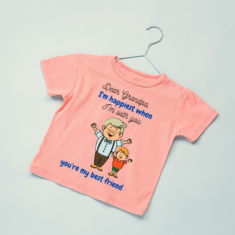 GrandPa's Best Friend T-Shirt for Kids - T Bhai