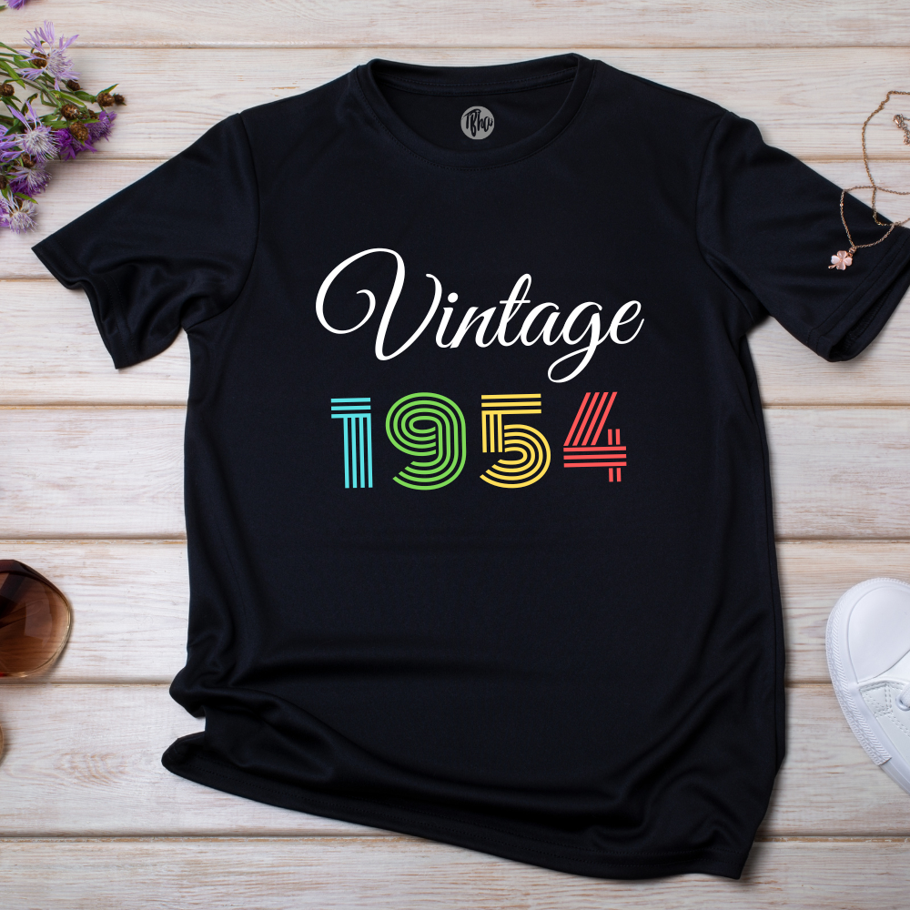 Vintage Custom Year Personalized Birthday T-Shirt - T Bhai