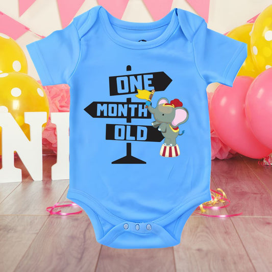 One Month Birthday Landmark Onesie for Toddlers