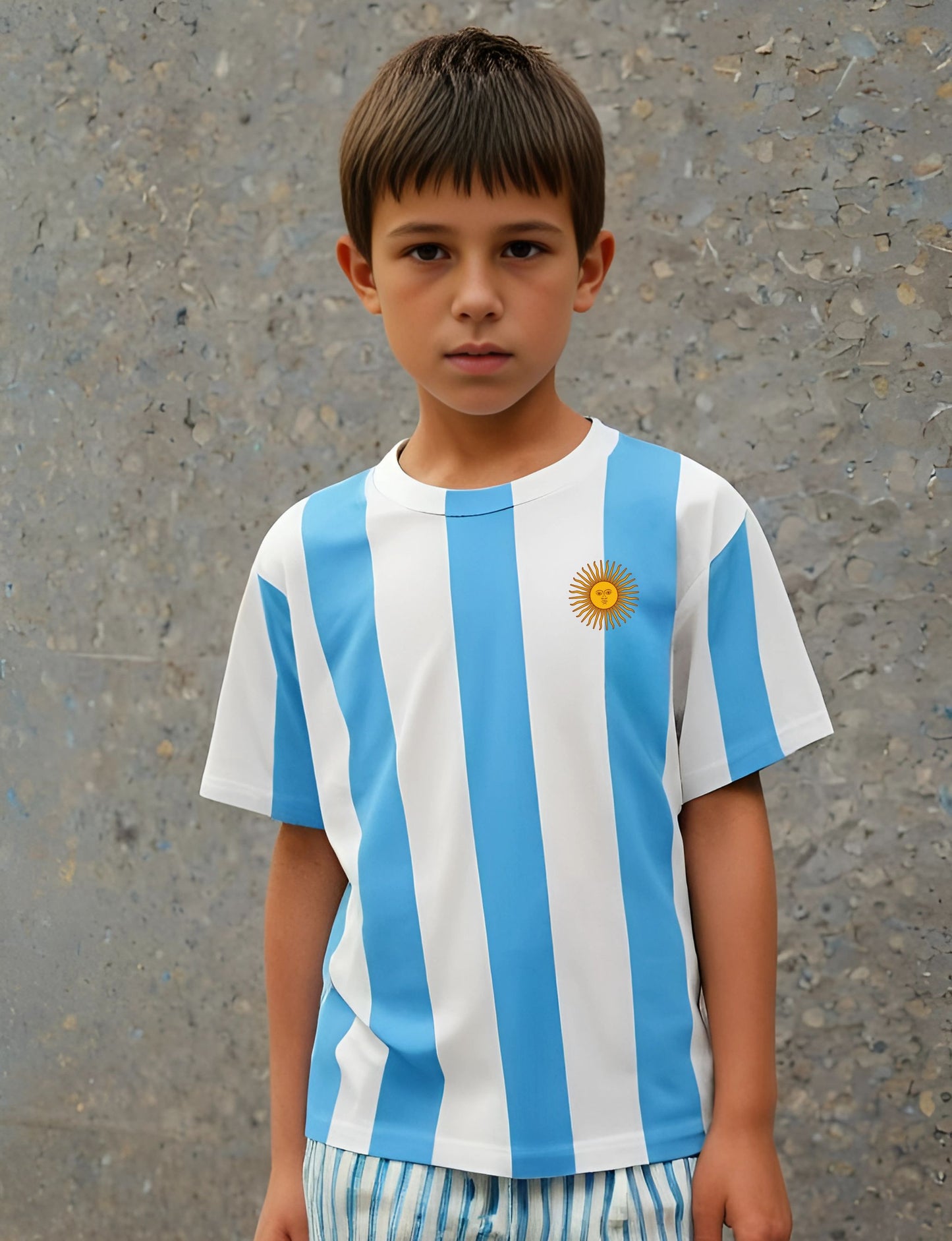 Argentina Legend Jersey for Football Enthusiasts | Personalize Name & Number Jersey with Matching Shorts