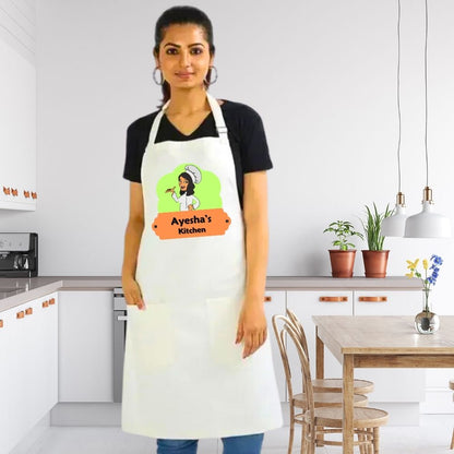 My Kitchen Personalized Apron | Birthday Gift | Mother's Day Gift - T Bhai