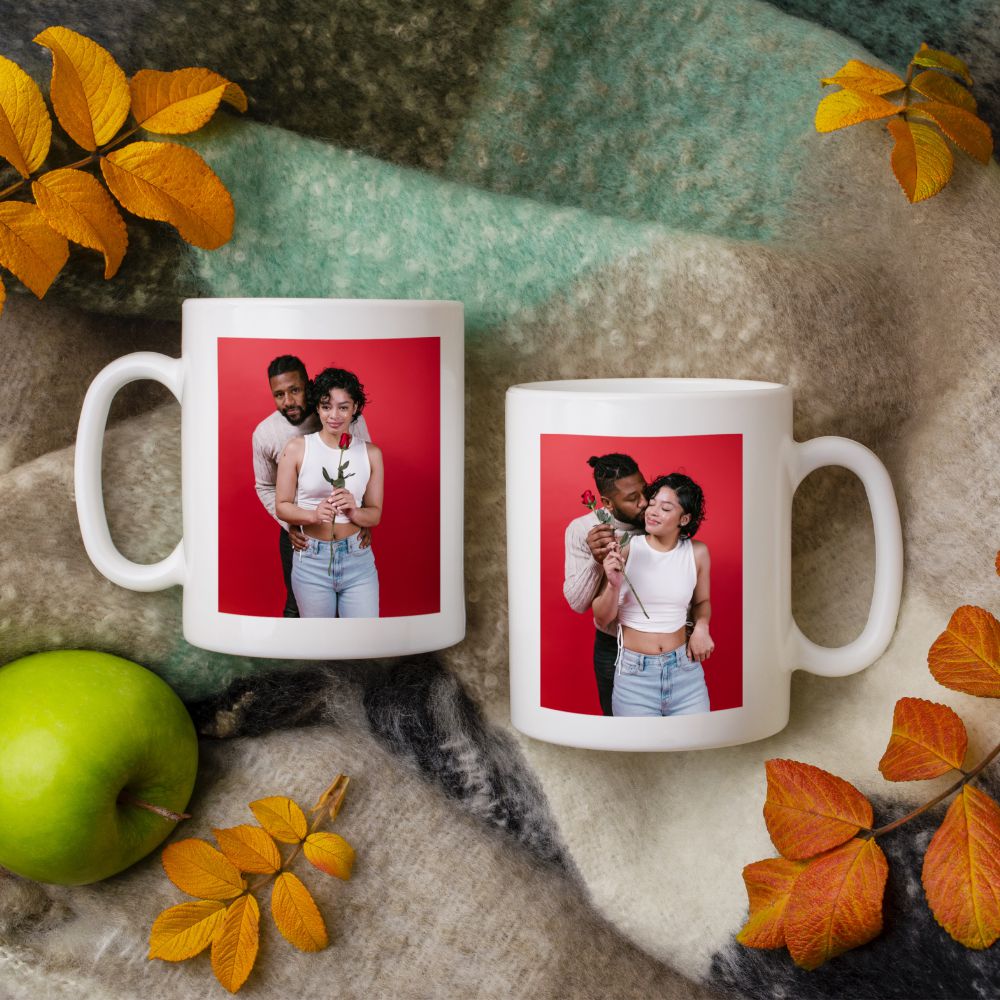 Custom Photo Print White Coffee Mug - T Bhai