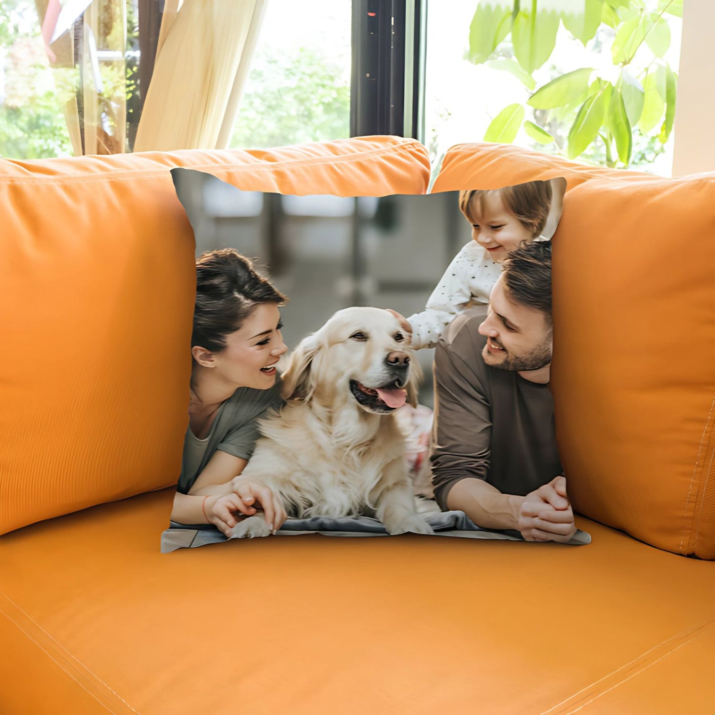 Custom All Over Printed Cushion Cover