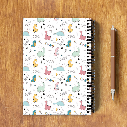 Personalized Dino Theme Notepad