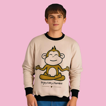 Enjoy Every Moment All Over Printed Sweatshirt