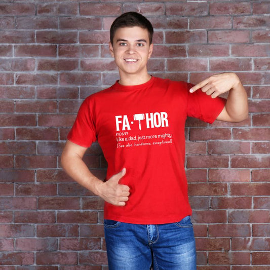 FaThor Gift T-Shirt for Dad - T Bhai