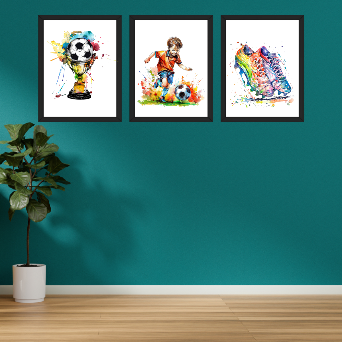 The Ultimate Football Fan's Set | Set of 3 Posters