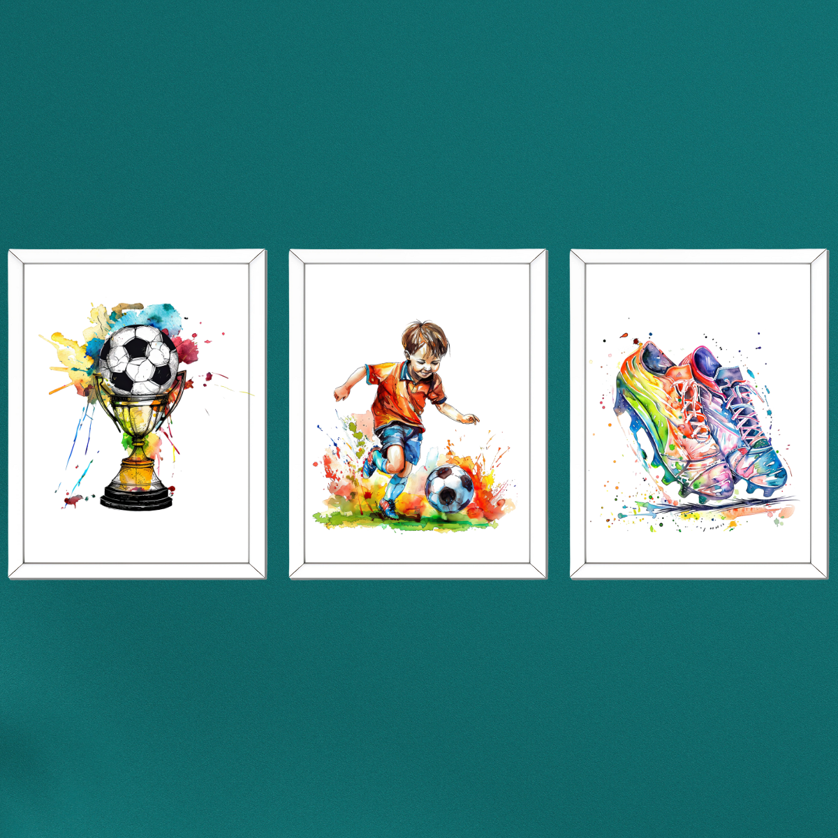 The Ultimate Football Fan's Set | Set of 3 Posters