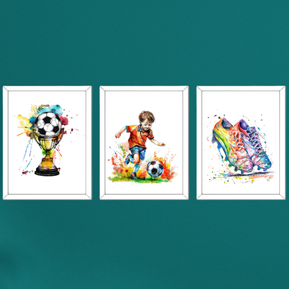 The Ultimate Football Fan's Set | Set of 3 Posters