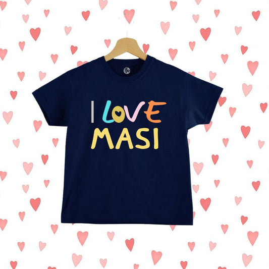 I Love Masi Onesie/T-Shirt for Toddlers - T Bhai