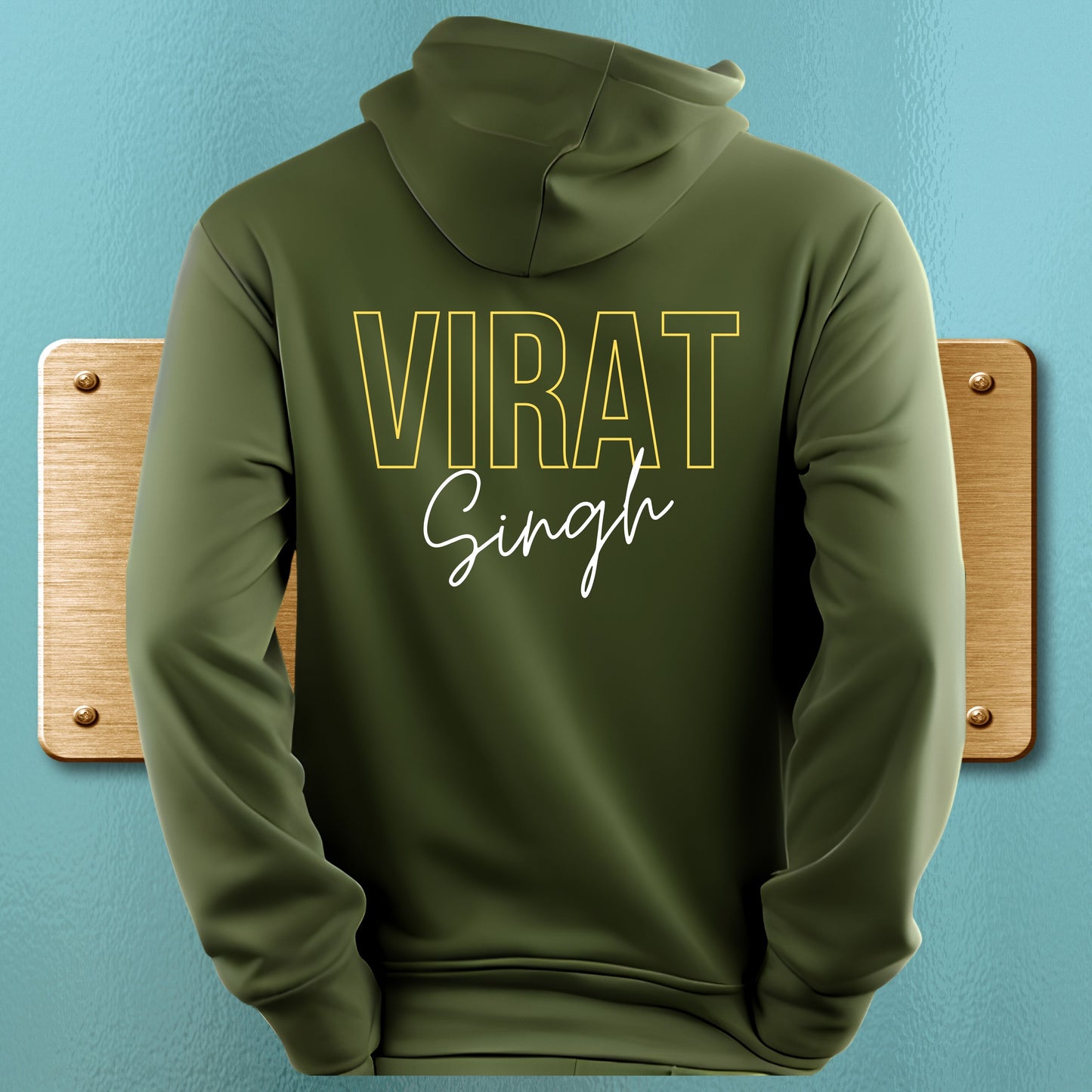 Personalized Limited Edition Olive Hoodie