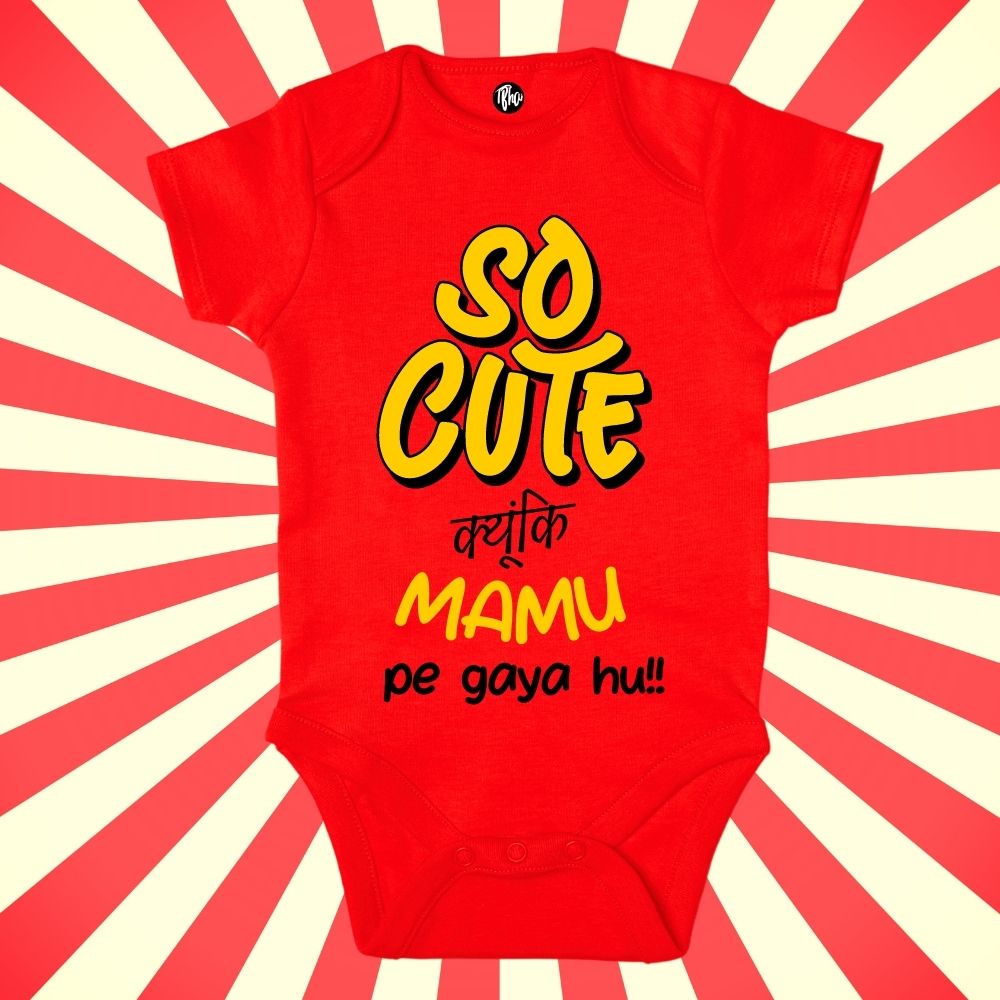 So Cute Bodysuit for Babies - T Bhai