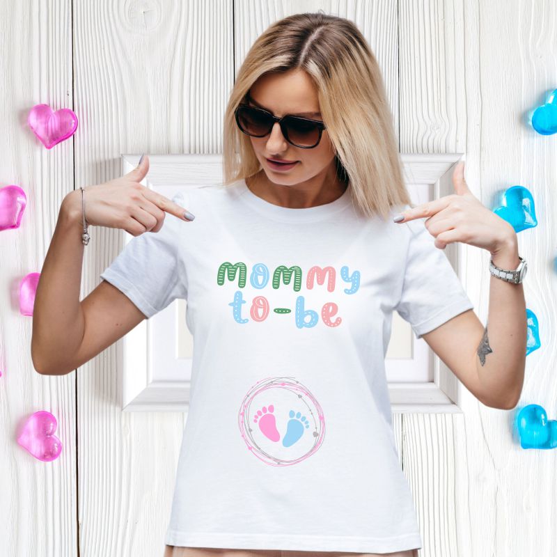 Mommy To Be Baby Shower T-Shirt | Pregnancy Announcement Tee - T Bhai