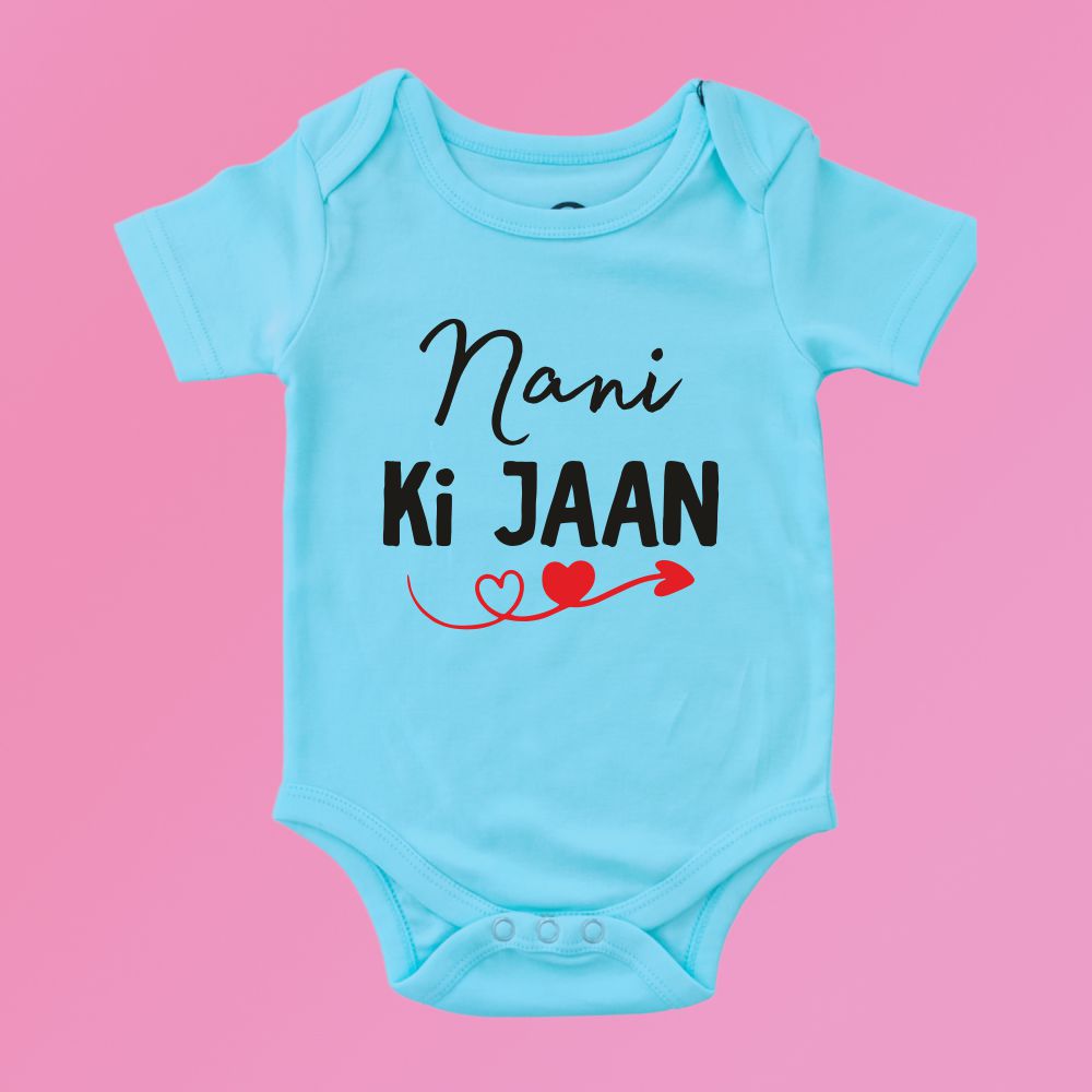Nani Ki Jaan Onesie for Babies
