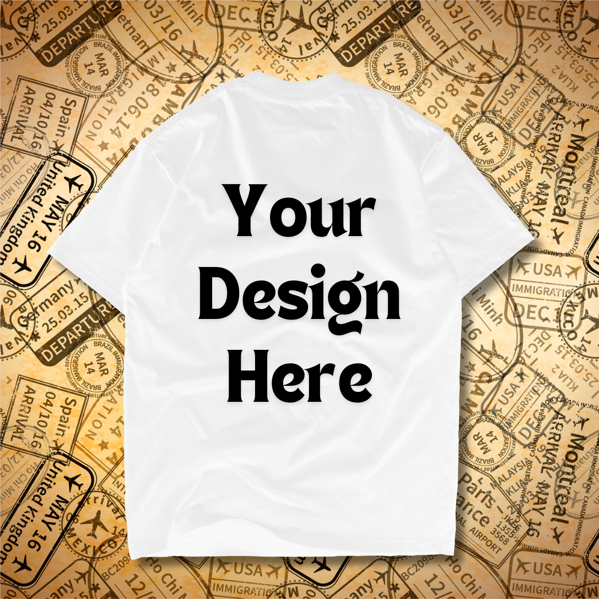 Custom Premium Unisex Oversized T-Shirts