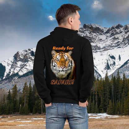 Ready for Safari Adventure Travel and Vacation Unisex Hoodies for Kids and Adults