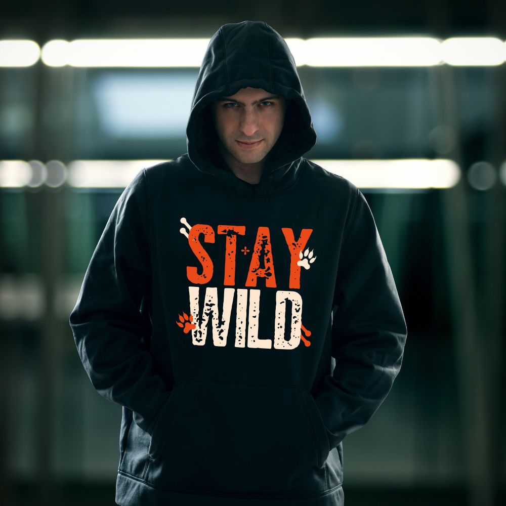 Stay Wild Unisex Hoodies - T Bhai