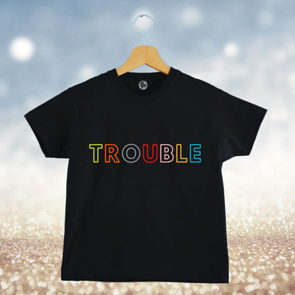 Where I go Trouble Follows Sibling T-Shirts