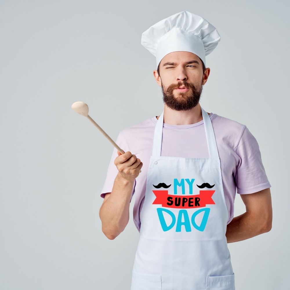 My Super Dad Chef's Apron | Father's Day Gift - T Bhai