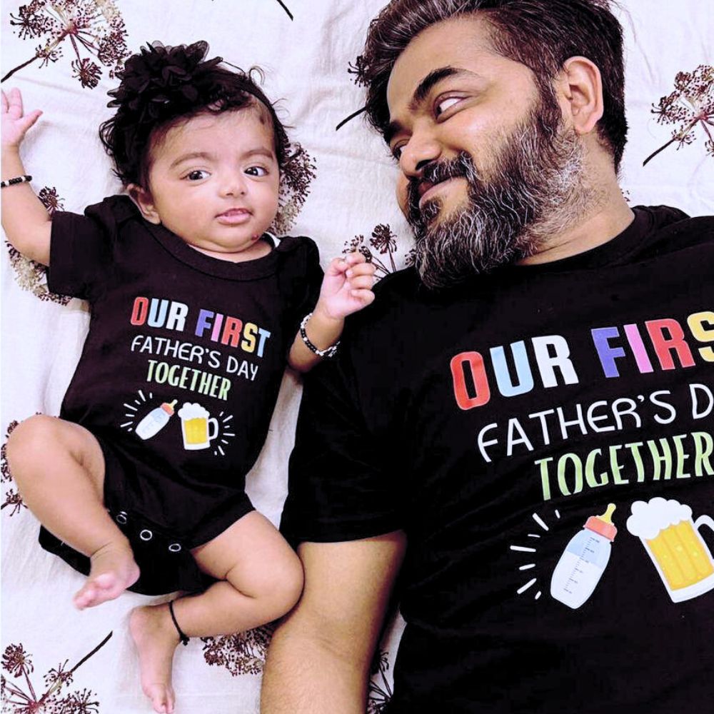 our first fathers day shirts