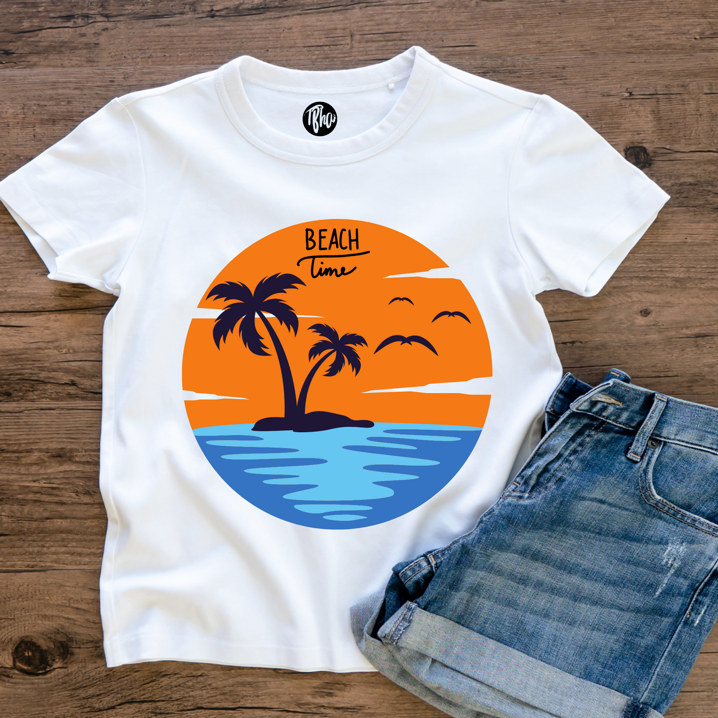 Beach Time T-Shirts | Group Outing & Family Vacation T-Shirts