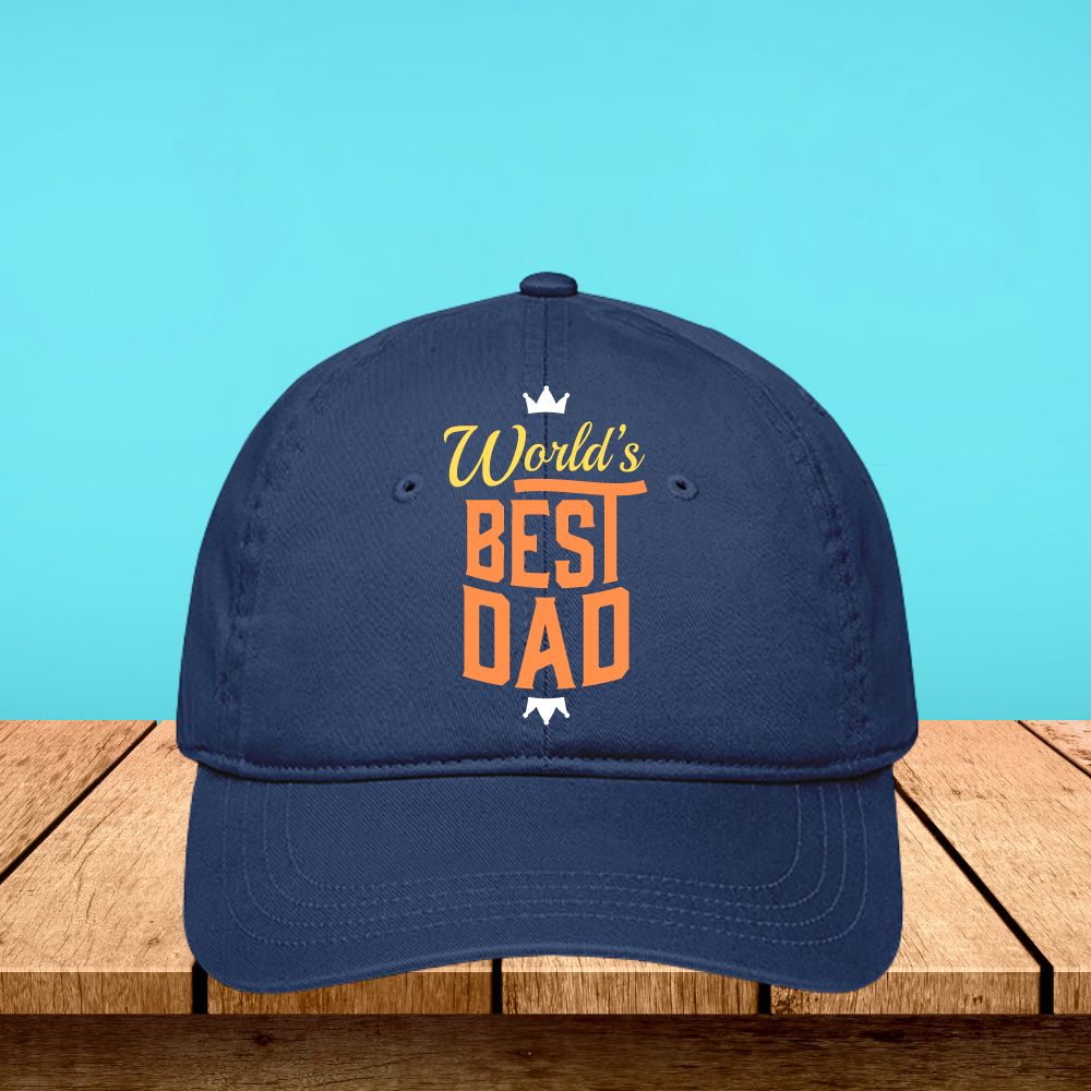 World's Best Dad Cap for Father | Father's Day Gift