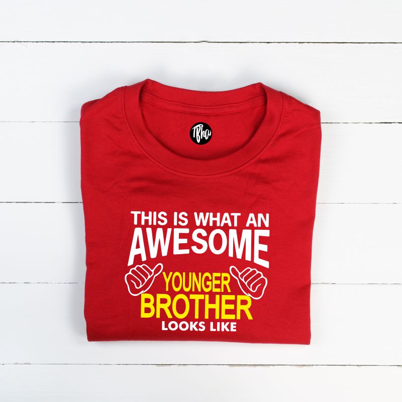 Awesome Younger Brother T-Shirt for Men - T Bhai