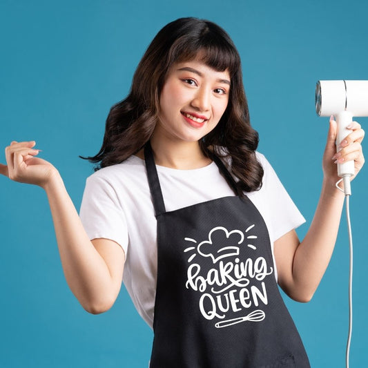 Baking Queen Chef Apron | Birthday Gift for Bakers