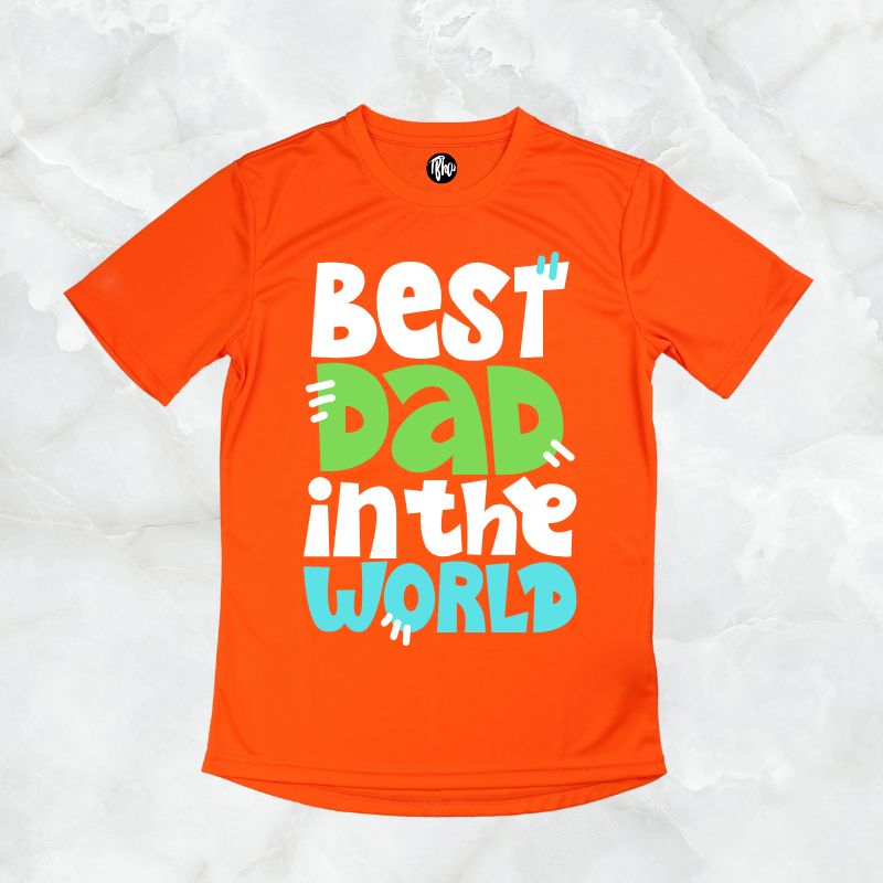 Best Dad in the World Father's Day Gift T-Shirt - T Bhai