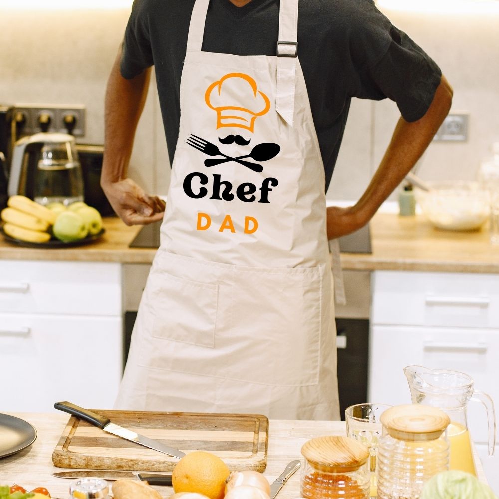 Chef Dad Unisex Chef's Apron - T Bhai
