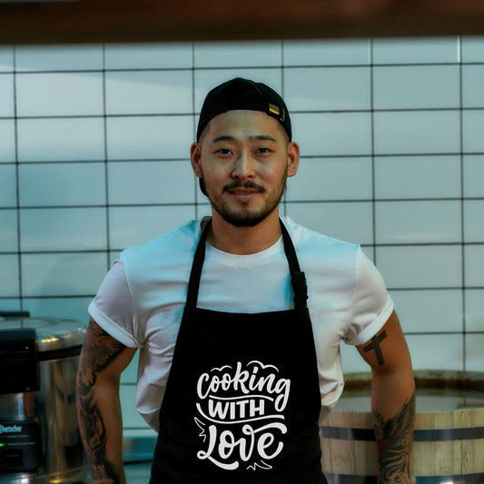 Cooking with Love Unisex Chef's Apron