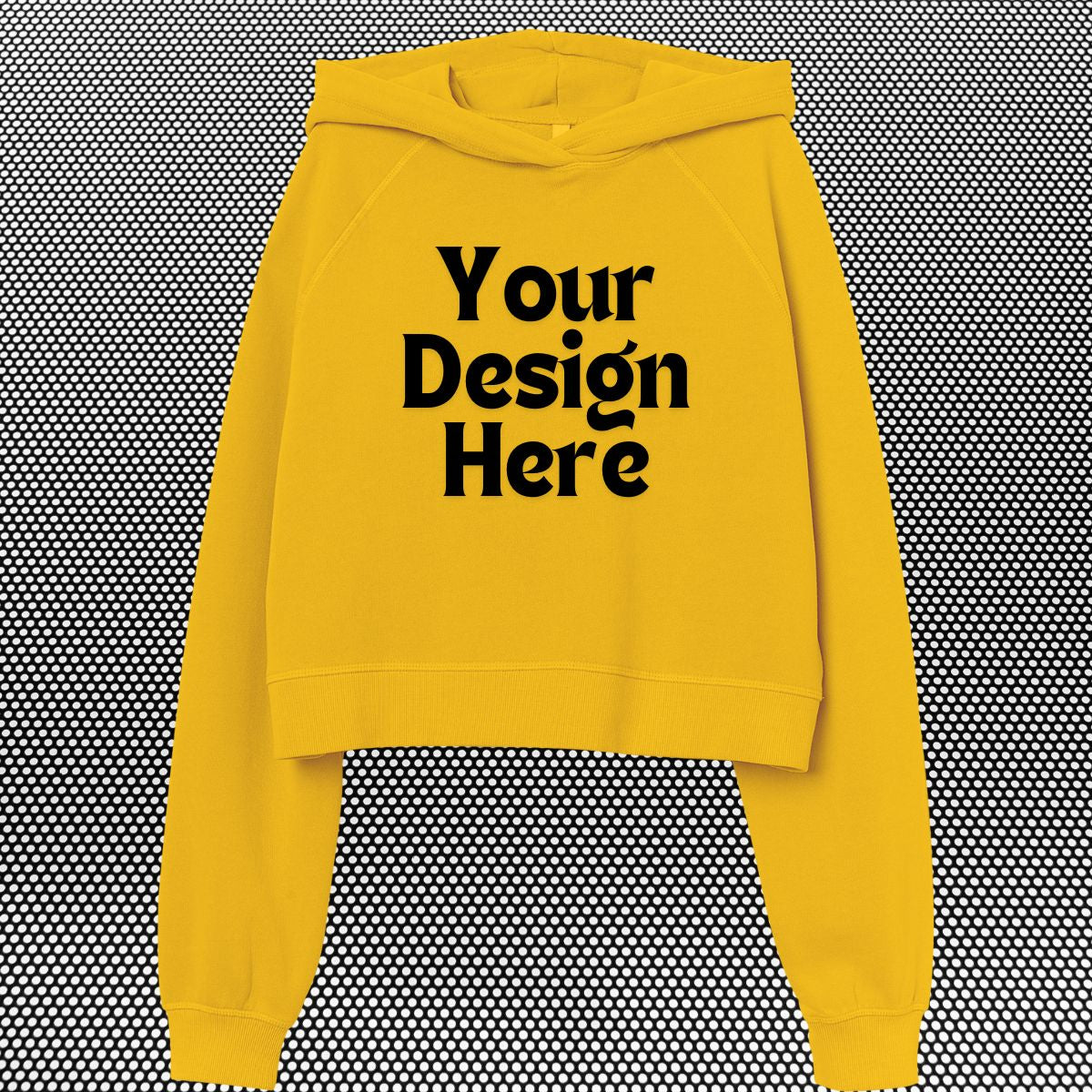 Custom Crop Hoodie