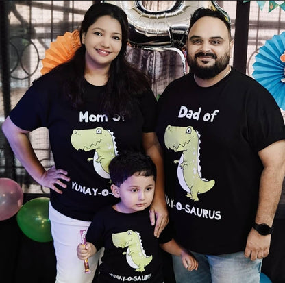 Custom Dinosaur Family T-Shirts