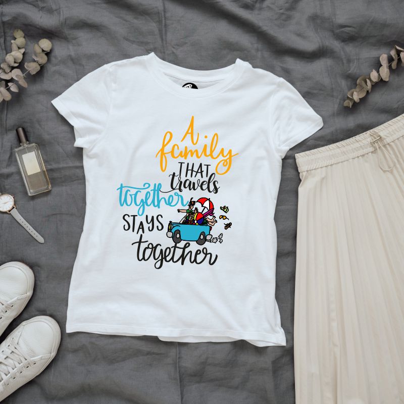 A Family that Travels Together Stays Together Vacation T-Shirts - T Bhai