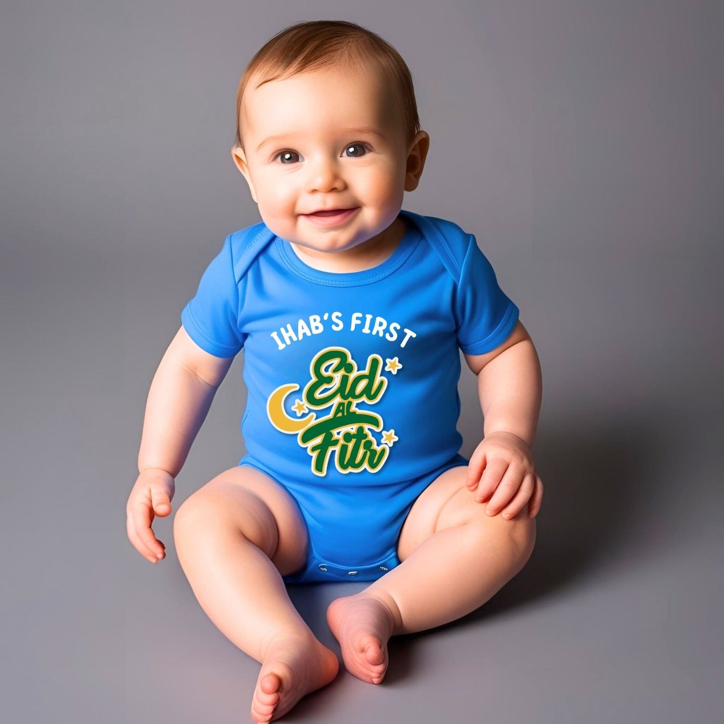 Personalized First Eid-Al-Fitr Onesie