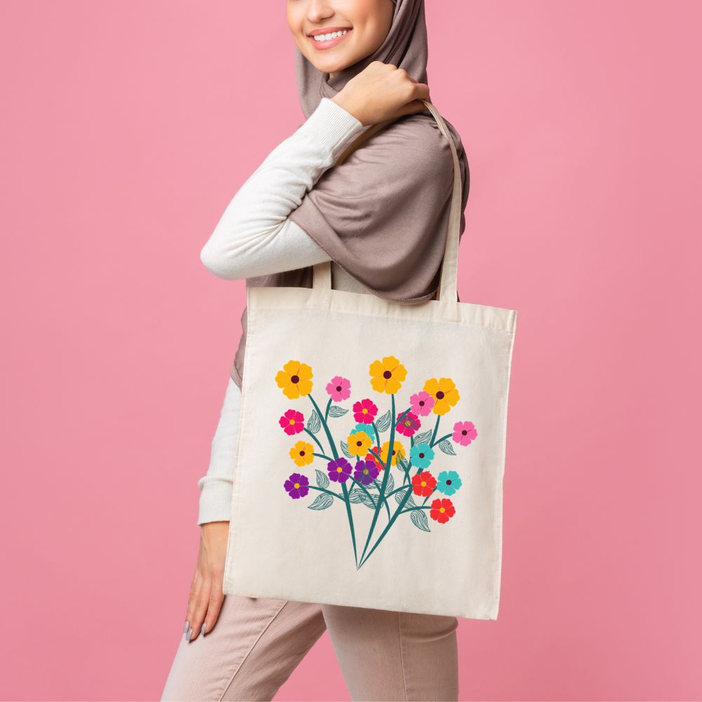 Bunch of Phools Tote Bag with Zipper