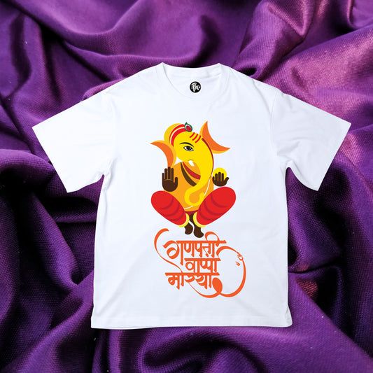 Ganpati Bappa Maurya | Ganesh Festival T-Shirts for All - T Bhai