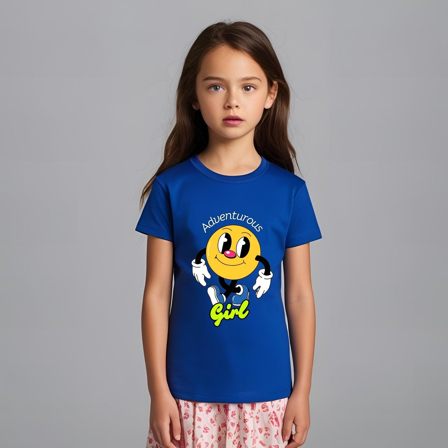 Adventurous Girl - Kids T-Shirt