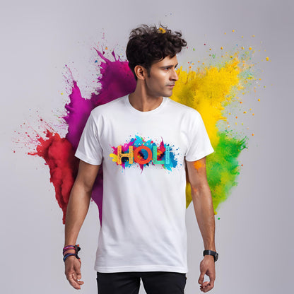 Happy Holi T-shirts For The Holi Gang