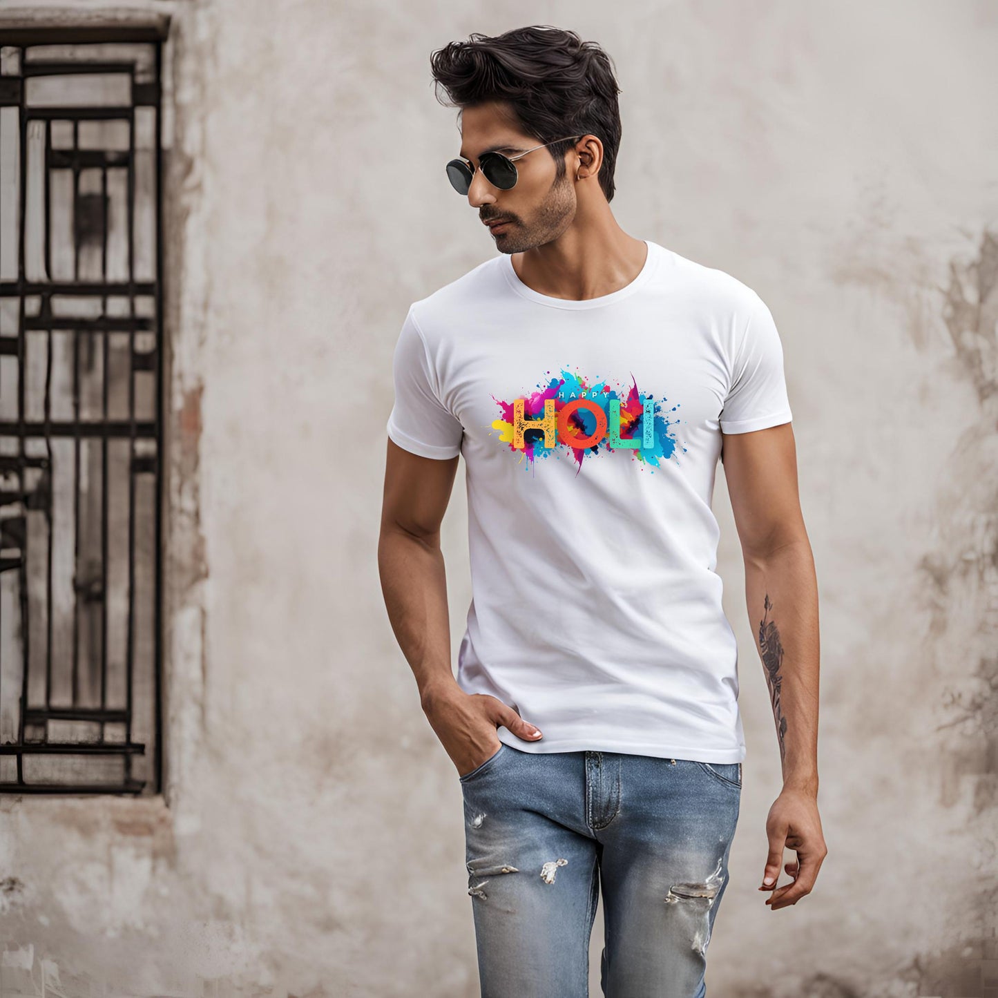 Happy Holi T-shirts For The Holi Gang