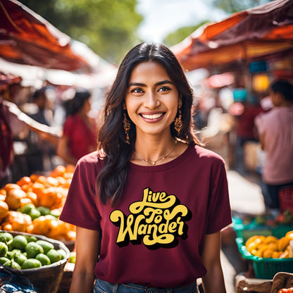 Live to Wander Family & Group Vacation T-Shirts