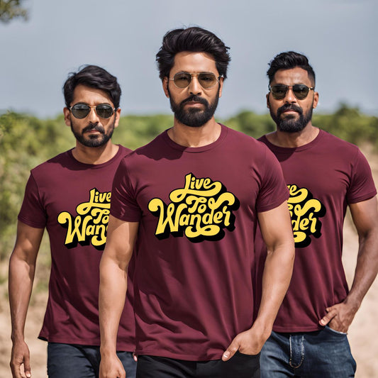 Live to Wander Family & Group Vacation T-Shirts