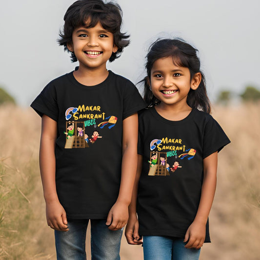 Makar Sankrant Vibes Festive T-Shirts