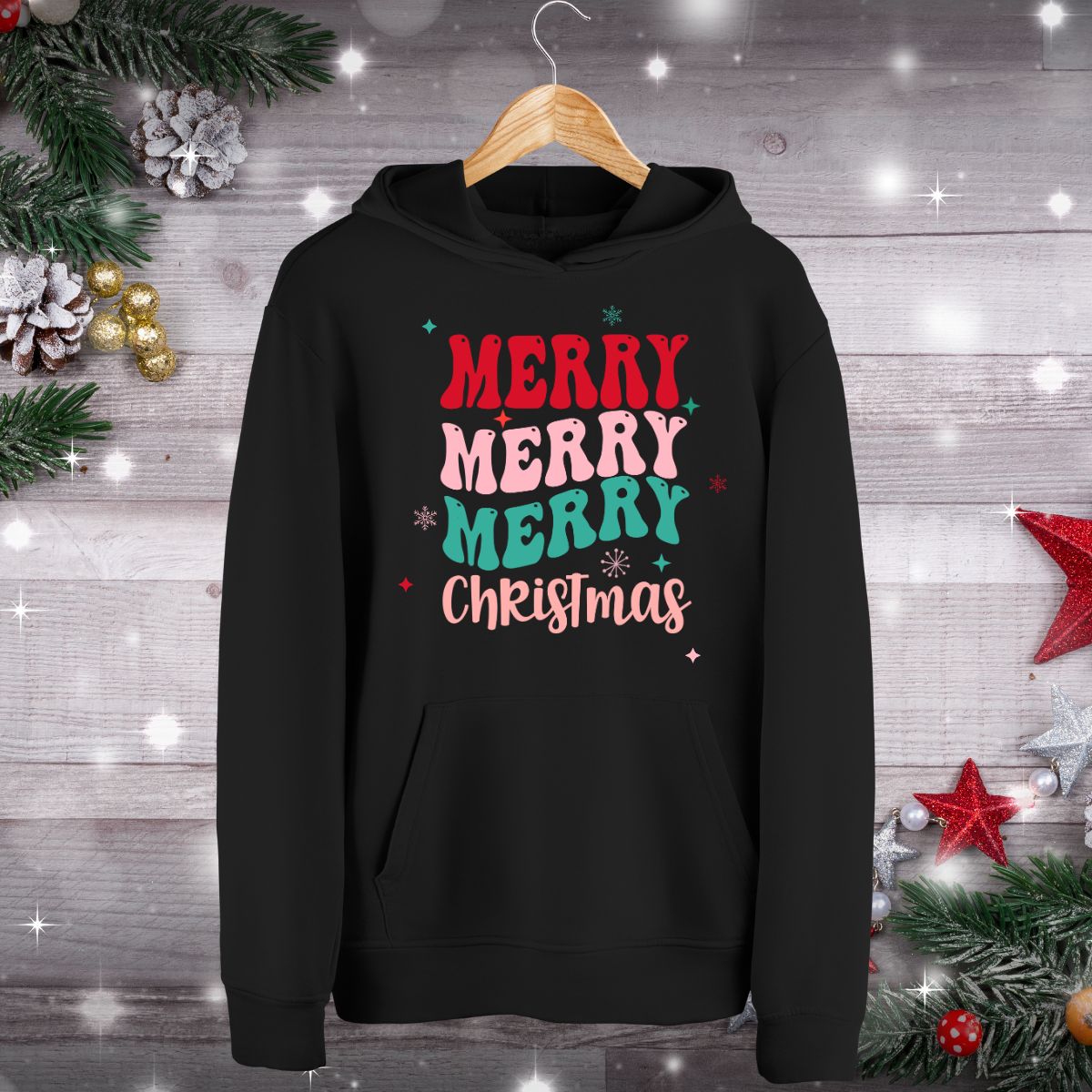 Merry Merry merry Christmas Unisex Hoodies