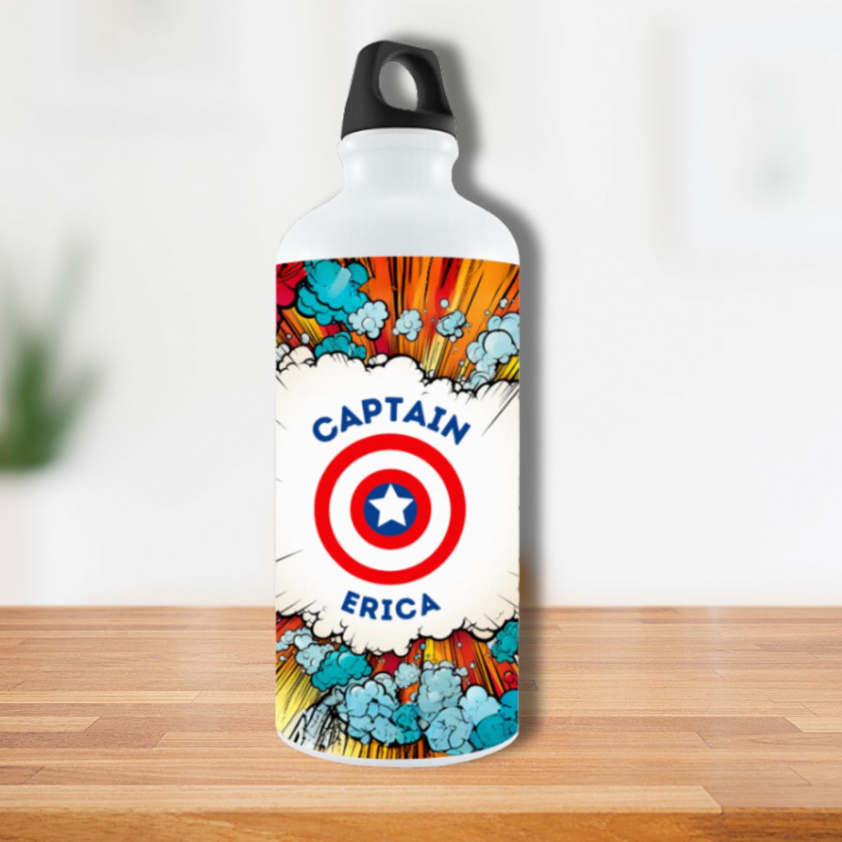 Captain America Personalized Sipper Bottle | Birthday Gift & Return Gifts