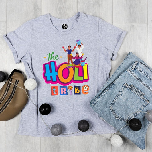 The Holi Tribe Colorful Holi T-Shirts for All